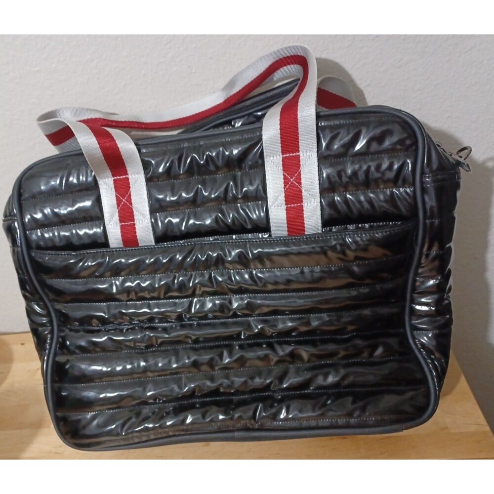 Anthropologie Black red Tennis Bag and bag set By Think Royln - Picture 8 of 13